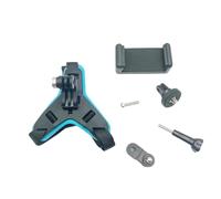 Monte De Casco Motocicleta Múltiples Usos con Diseño Abrazadera Teléfono Compatible para Cámaras Deportivas Y Teléfonos Múltiples Cascos Deportivos Grabar Grabar