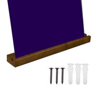 Monte de pared grabada - 12,6 x 1,77 x 0,7 Pulgadas, disco del álbum de pared de madera maciza