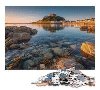 Monte de San Miguel Puzzle 300 Piezas Adultos Cumpleaños Juego De Rompecabezas Decoración Juegos Educativos Stress Relief Toy 300pcs (40x28cm)