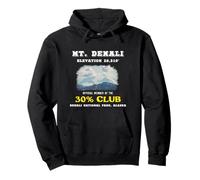 Monte Denali 30% Parque Nacional Club Denali Alaska Sudadera con Capucha