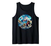 Monte Everest Yak Caravan Himalaya Trekking Senderismo Everest Camiseta sin Mangas