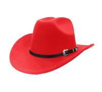 Monte Frijol entero Nuevo sombrero de vaquero recto de estilo británico, Fedora con parte superior plana, sombrero de cilindro negro estilo americano europeo vaquero en, RD1., M