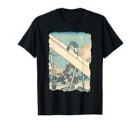 Monte Fuji Desde Las montañas de Totomi Hokusai Arte japonés Camiseta
