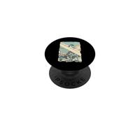 Monte Fuji Desde Las montañas de Totomi Hokusai Arte japonés PopSockets PopGrip Adhesivo