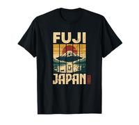 Monte Fuji Japón Anime Sunrise Japonés Kanji Otaku Souvenir Camiseta