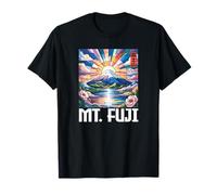 Monte Fuji Japón Kanji Viaje Fujisan Anime Otaku Souvenir Camiseta