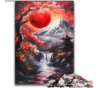 Monte Fuji, Japón - Rompecabezas de 2000 Piezas para Adolescentes, Juegos educativos, decoración del hogar, Ideal para Escritorio (70x100cm)