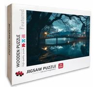 Monte Fuji Puzzle Madera, áRbol Puzzle 3000 Piezas Adultos con Compact Box 122x81cm, Rompecabezas Desafiante, DIY Juegos de Rompecabezas Creativos para Hombres Mujeres, Decoración Verano, R-1128