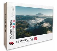 Monte Fuji Puzzle Madera, MontañA Puzzle 6000 Piezas Adultos con Compact Box 179x105cm, Rompecabezas Desafiante, DIY Juegos de Rompecabezas Creativos para Hombres Mujeres, Decoración Verano, 5-4517