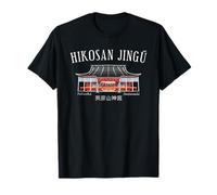 Monte Hiko, Santuario Hikosan Jingu Dibujado a Mano, Japón Camiseta