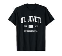 Monte. Jewett PA Vintage Athletic Sports JS01 Camiseta