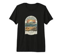 Monte-Kilimanjaro Lemosho-Route Tanzania Senderismo Africano Camiseta Premium