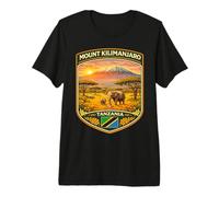 Monte Kilimanjaro Tanzania Monte Kilimanjaro Montaña Camiseta Premium