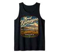 Monte Kilimanjaro Tanzania Viajes de montaña Africana Camiseta sin Mangas