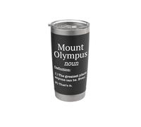 Monte Olympus Souvenirs/Skier divertido diseño de definición falsa Vaso térmico de acero inoxidable de doble pared