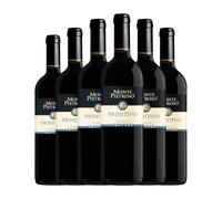 Monte Pietroso Primitivo Puglia 75 cl Vino tinto (Caja de 6 Botellas de 75 cl)