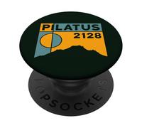 Monte Pilatus Lucerna Suiza Viajes Senderismo Regalos Suiza PopSockets PopGrip Adhesivo