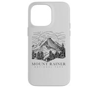 Monte Rainier Montaña Escalada Cumbre Senderismo Carcasa para iPhone 14 Pro MAX