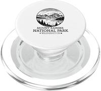 Monte Rainier National Park Washington Souvenir Hombres Mujeres PopSockets PopGrip para MagSafe