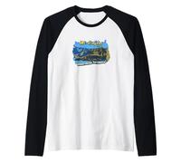 Monte Rinjani Lombok Trekking Senderismo Souvenirs Camiseta Manga Raglan