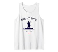 Monte Sinaí Egipto Moisés Biblia Bandera Egipcia Diez Mandamientos Camiseta sin Mangas