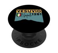 Monte Vesubio Vesuvio Nápoles Italia Viajes Senderismo Regalos PopSockets PopGrip Adhesivo