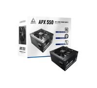Montech Fuente de alimentación ATX APX550 550W 80 PLUS White no modular ventilador 120 mm