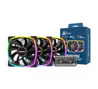 VENTILADOR 120X120 MONTECH AX120 PWM BLACK 3 IN 1