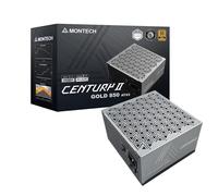MONTECH Century II - Fuente de alimentación ATX de Alta Gama 850 W - 80 Plus Gold & Cybenetics Platinum - Totalmente Modular - ATX 3.1 y PCIe 5.1 Listo con Cable de 12 V-2 x 6 - Garantía de 10 años