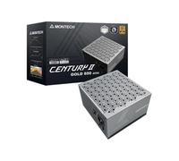 MONTECH Century II - Fuente de alimentación ATX de Alta Gama 850 W - 80 Plus Gold & Cybenetics Platinum - Totalmente Modular - ATX 3.1 y PCIe 5.1 Listo con Cable de 12 V-2 x 6 - Garantía de 10 años