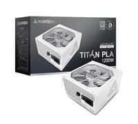 Montech Fuente de alimentación Titan Platinum de 1200 W