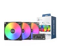 Montech - GF120 PWM Módulo de ventilador - GF120 ARGB PWM 3 IN 1 (B)