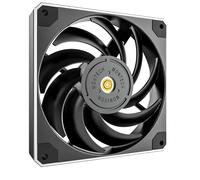 Montech Metal 120 PWM, Ventilador de refrigeración silencioso de Alto Rendimiento, 4 Pines