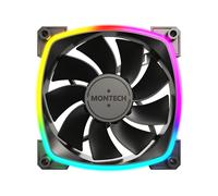 Montech rx120 pwm carcasa del ordenador ventilador 12 cm negro 1 pieza