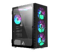 montech x3 glass rgb negro