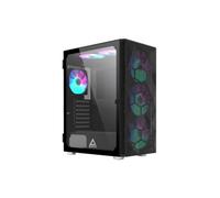 Montech x3 mesh midi-tower, drgb, tempered glass -schwarz