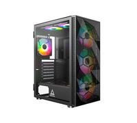 Montech x3 mesh midi-tower, drgb, tempered glass -schwarz