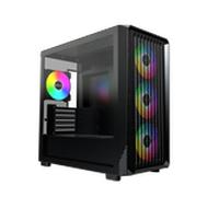 Montech X5M ARGB | Caja Micro ATX Compact Cristal Templado Black