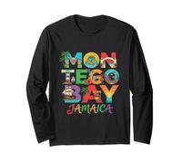 Montego Bay City Name Travel Souvenir - Regalo turístico Manga Larga