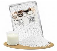 Montegoni Parafina Pura Velas 900g, Cera de Calidad Alemana para Moldeado de Velas, Cera para Velas, gránulos de Cera, Pastillas de Cera