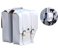 Montegrappa Cruiser - Doble bolsa portaequipajes - Modelo 0018 Made in Italy - Blanca