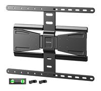 monTEK 0.77" Ultra Slim TV - Soporte de pared para televisores de 43 a 90 pulgadas, inclinación, nivelación y extensible, con brazos dobles articulados, máx. VESA 600 x 400 mm, hasta 50 kg