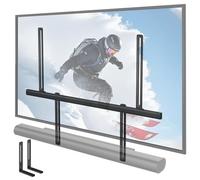 monTEK Soporte de barra de sonido para Sonos Arc/Arc Ultra/Beam/Ray/Playbar, Bose Soundbar 500/700, Samsung, Sony, LG y JBL, soporte de barra de sonido ajustable bajo el televisor