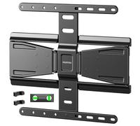 monTEK Soporte de pared para televisores de 37 a 75 pulgadas (0,77 pulgadas, inclinación, nivelación y extensible, con brazos dobles articulados, máx. VESA 400 x 400 mm, hasta 50 kg)
