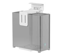 monTEK Soporte de PC resistente de 30 kg para debajo del escritorio, instalación sin taladro, soporte ajustable para PC con almohadillas protectoras, altura de 16.1 a 25.6 pulgadas, ideal para oficina