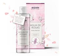 MonteNativo Acqua di Rosa Pura - Natural Cosmética Natural, Hidrolato de Rosas, Doble Destilación Vapor Agua