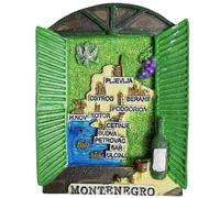Montenegro Travel Souvenirs - Imán 3D para nevera