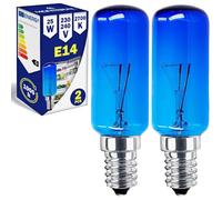 MONTERAL 2 Piezas Bombilla para Frigorifico E14 25W 230/240V con Código Original 00612235 612235 para Bosch para Siemens para Neff