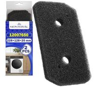 MONTERAL 2 Piezas Esponja Filtros para Secadora de Ropa 228 x 128 x 20 mm con Código Original 12007650 para Bosch para Siemens