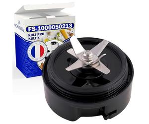 MONTERAL Bloque de Cuchillos para Jarra de Batidora con Código Original FS-1000050213 para WMF Kult Pro Kult X - Made IN France - Garantía de 10 Años